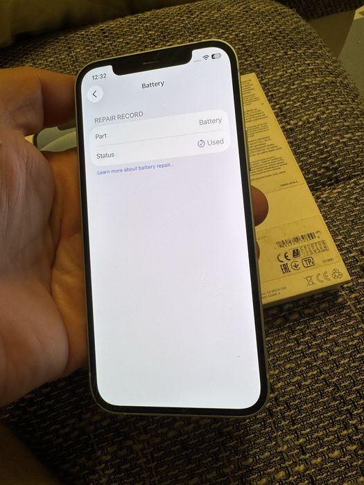 iPhone 12 Green – 64 GB –100% baterie Noua