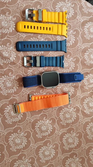 Apple Watch Ultra 2 Cellular – impecabil + 2 curele Nomad Rocky Point