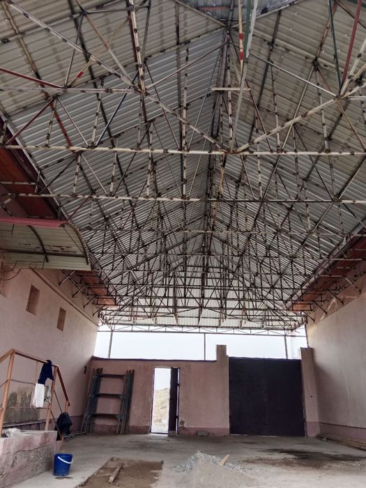 Контейнер профиллари ёки уголниклардан фермалар тайёрлаш ва урнатиш