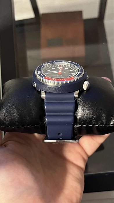 Ceas Seiko Prospex PADI Solar Tuna Diver 200m Full Set
