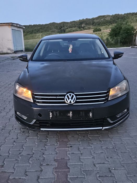 Bot Parte Fata VW Passat B7 Aripa Capota Bara Tragar Far Carenaj LA7W Argintiu