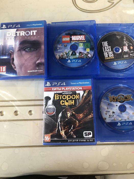 Продажа и обмен лучших дисков на пс4
