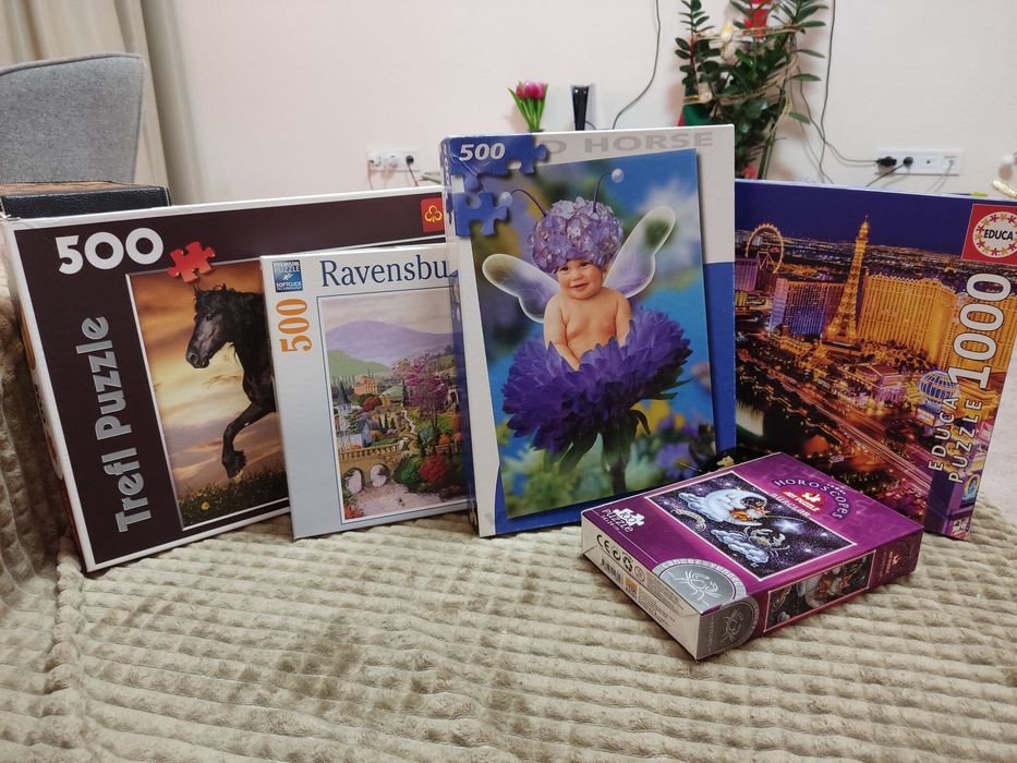 Пъзели 500 -1000 части