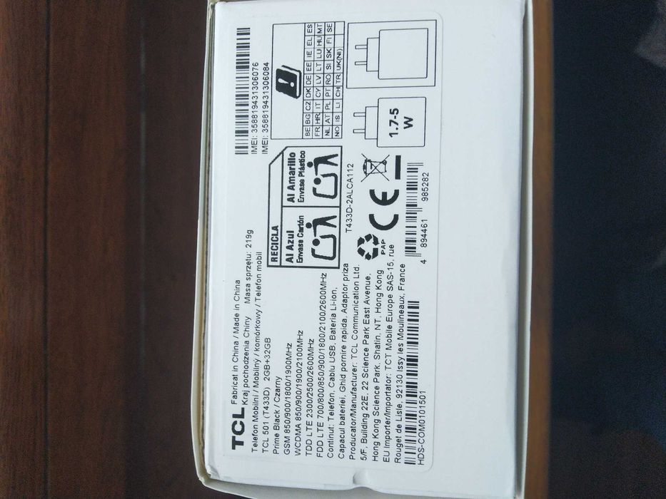 Telefon SIGILAT TCL501, 32GB/2GB