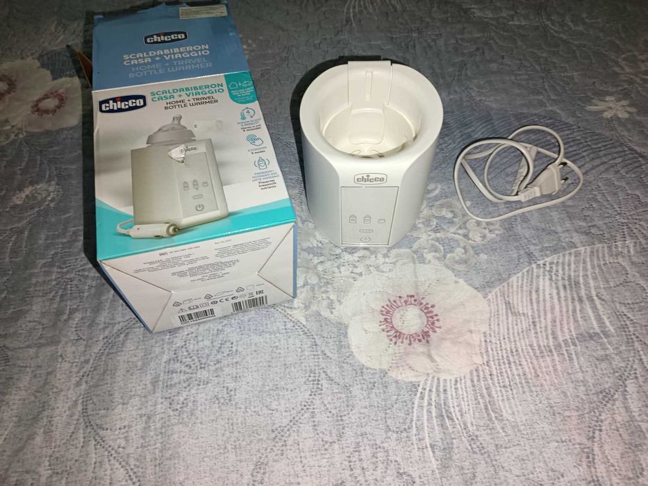 Количка Chipolino Duo Smart 3в1, Столчета за кола, Столчета за хранене Milk Shake, Обиколници Cotton Hug, Нагревател Chicco! !