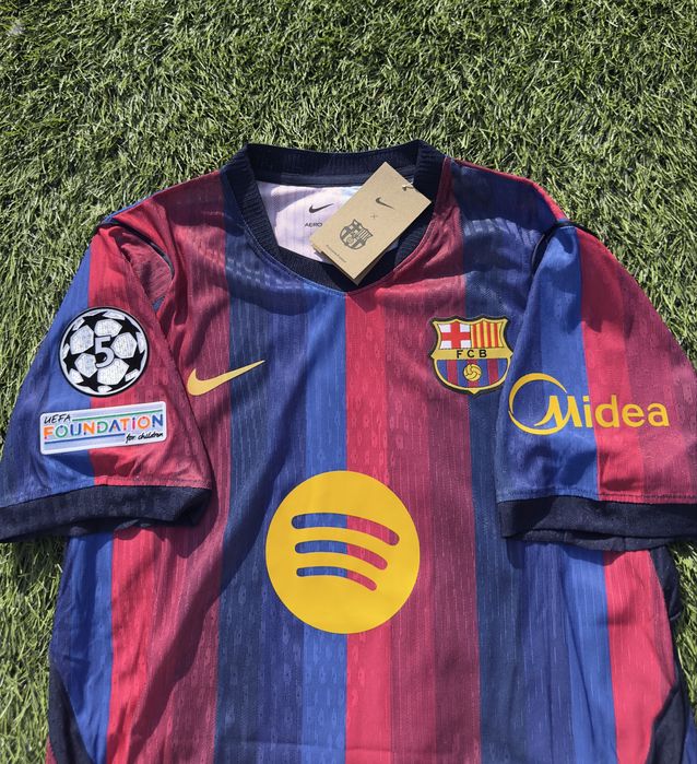 Barcelona Home/Acasa Champions League 26/27 Yamal Pedri Raphinha (S/M/L)