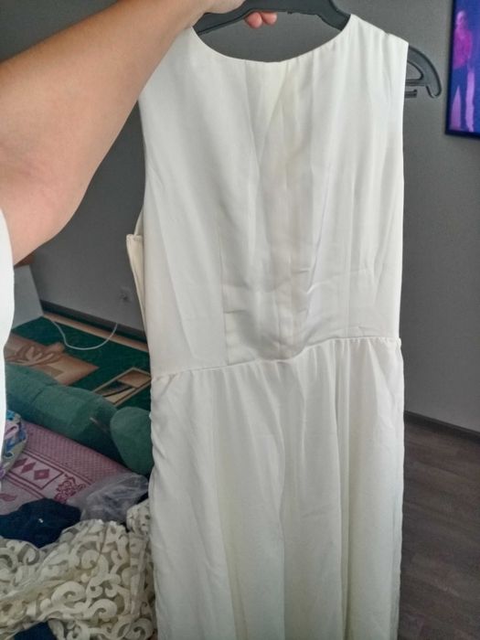 длинное платье белое