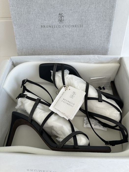 Високи елегантни сандали Brunello Cucinelli