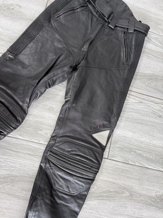 Pantalon moto piele Hein gericke