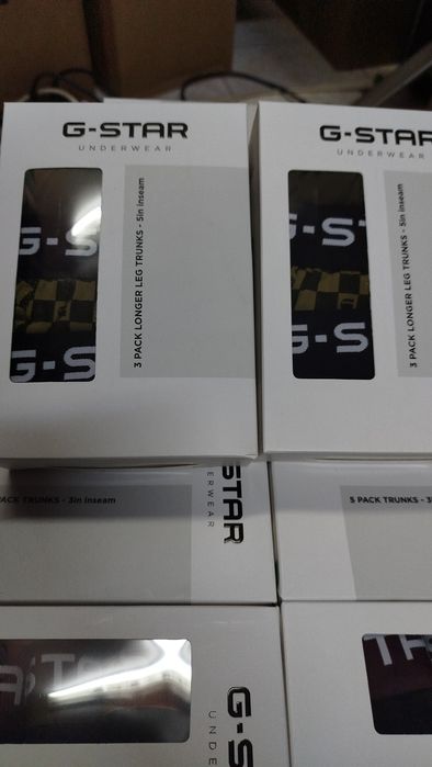 3 броя ОРИГИНАЛНИ боксерки G-Star Raw S , M , L , XL , XXL нови мъжки