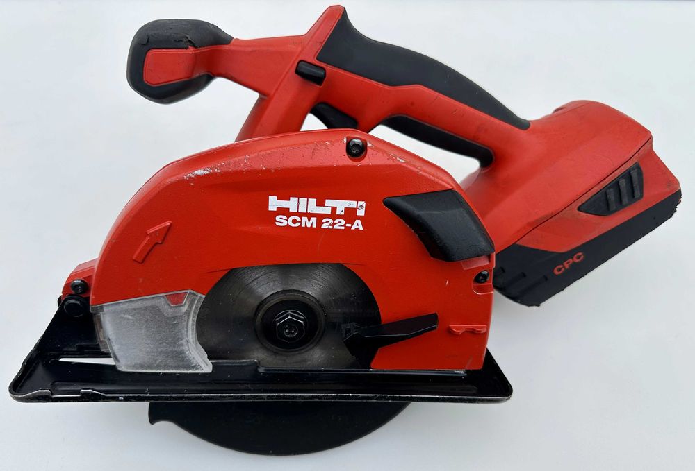 Hilti SCM 22-A - Акумулаторен циркуляр 2x22V 5.2Ah перфектен!