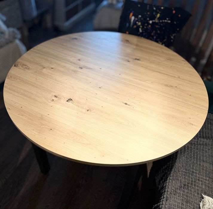 Masa rotunda extensibila 102 cm