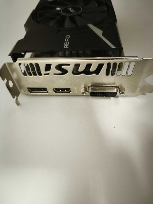 Placa video MSI GeForce GTX 1050 Ti AERO ITX OCV1 4GB GDDR5 128 bit