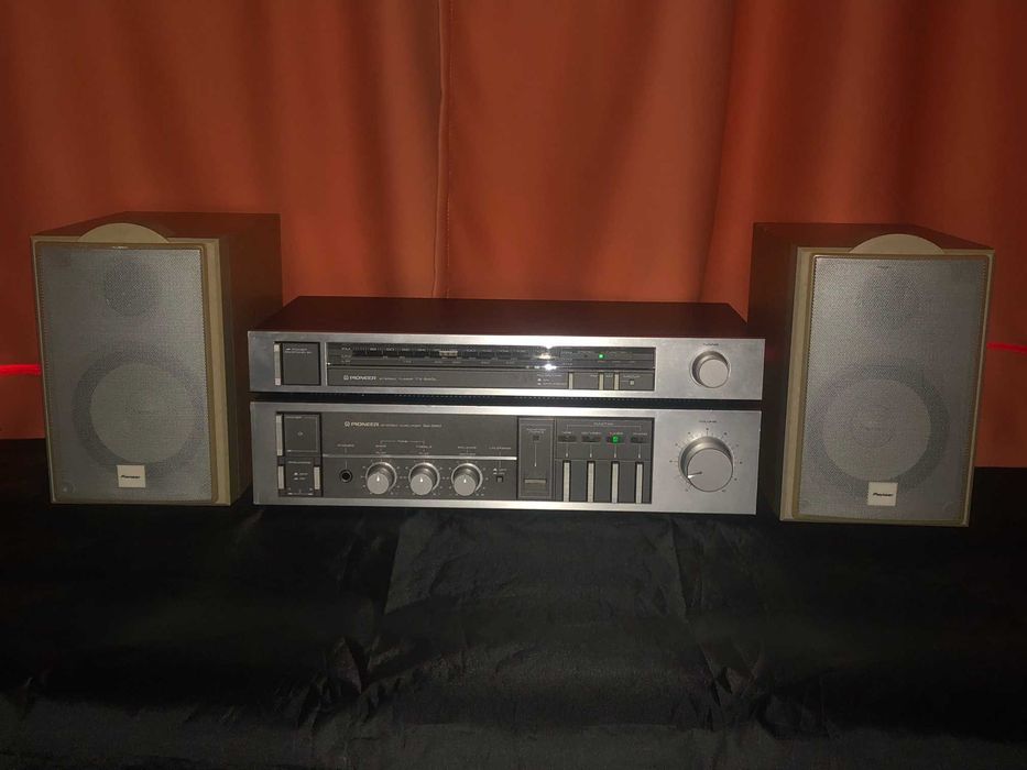Комплект Pioneer- усилвател SA-550 и тунер TX-540L. Бонус- говорители!