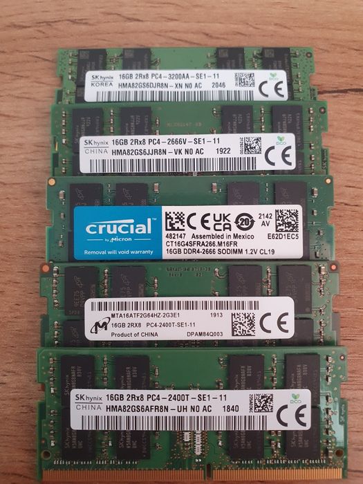 DDR4 8gb va DDR4 16gb