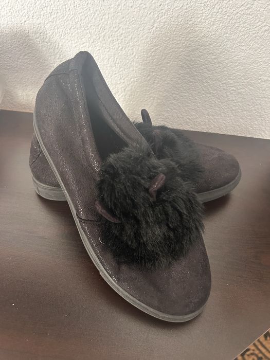 Дамски черни обувки