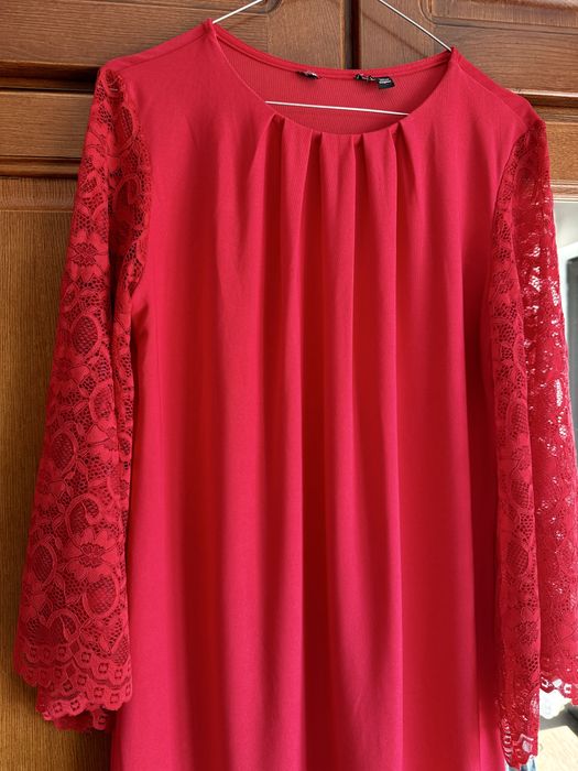 rochie rosie superba M/L