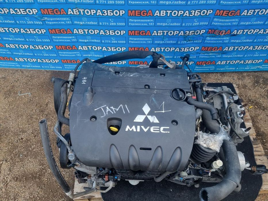 Мотор на Митсубиси делику / Mitsubishi Delica 4В12 2.4 4WD