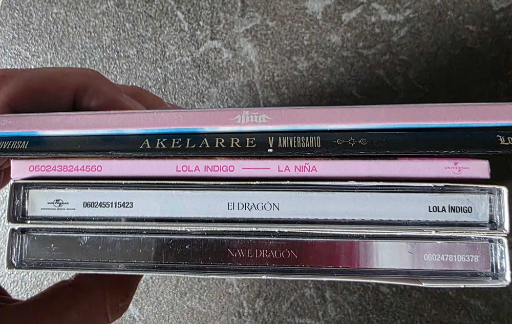 discografie completa Lola Indigo + signed (5 cd-uri latin pop reggaeton) , NOI