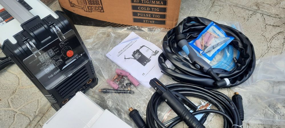 Заваръчен Апарат  STAHLWWRK 200AMP елкрожен/Аргон