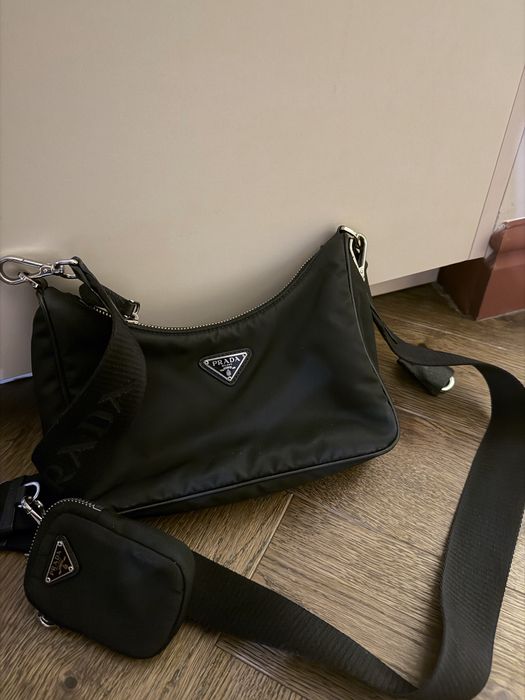 Сумочка сэтчел Prada re edition Tessuto