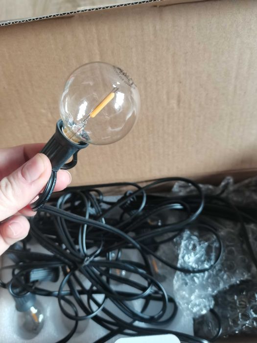 Ghirlanda solara pt gradina