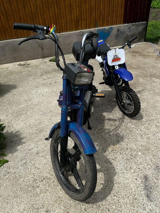 Piaggio bravo 49 cc +cros poket bike 65cc