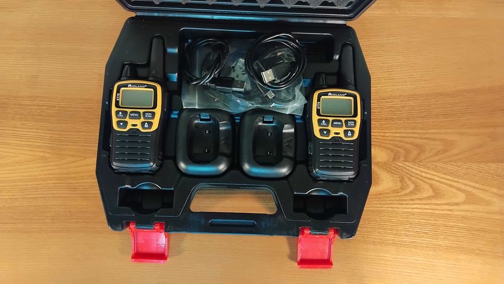 Walkie talkie - Midland XT70 Adventure, 2 buc/set, Galben