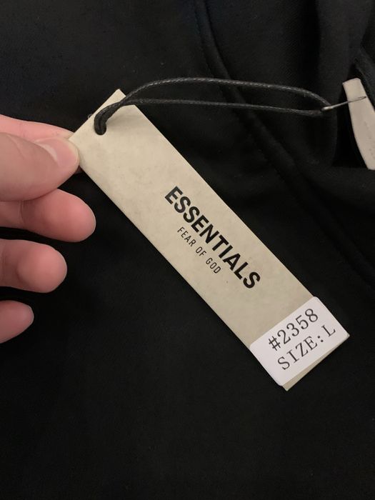 Худи essentials black