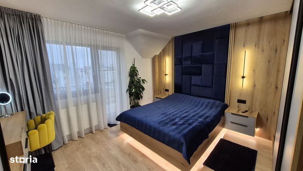 Ap.4 camere | 3 bai | 96mp | 5 locuri de parcare | lift | AC | mobilat