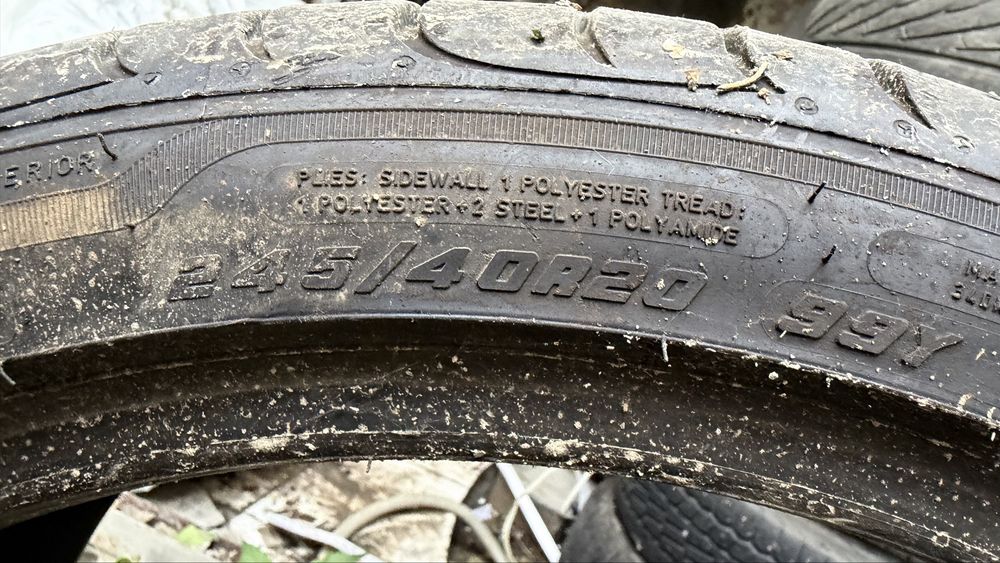 Шины goodyear eagle 245/40 r20