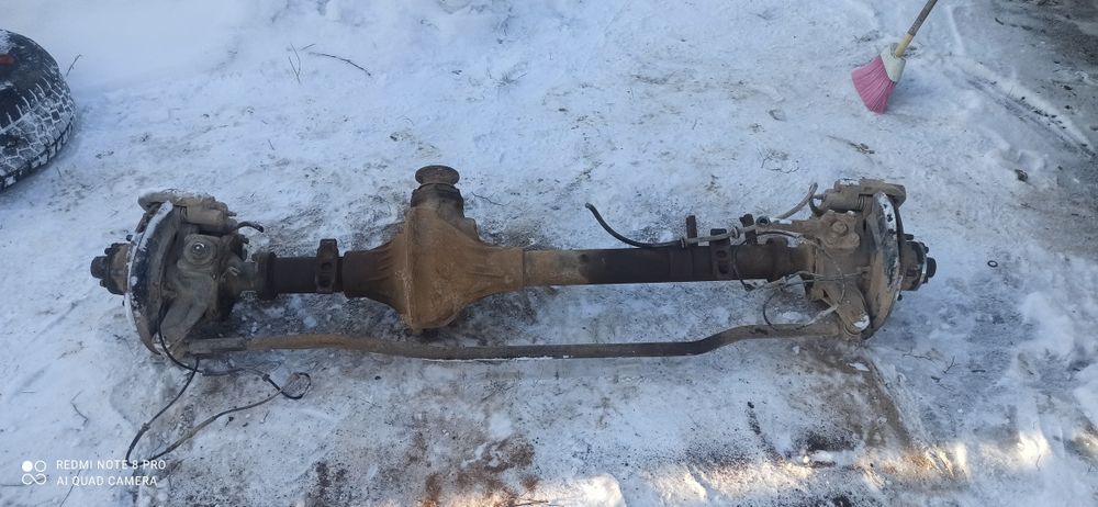 Передний мост на УАЗ буханку Гибридный