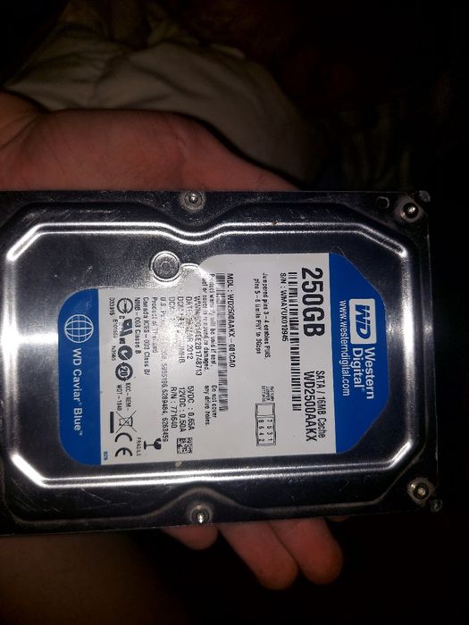Жёсткий диск 250 гб