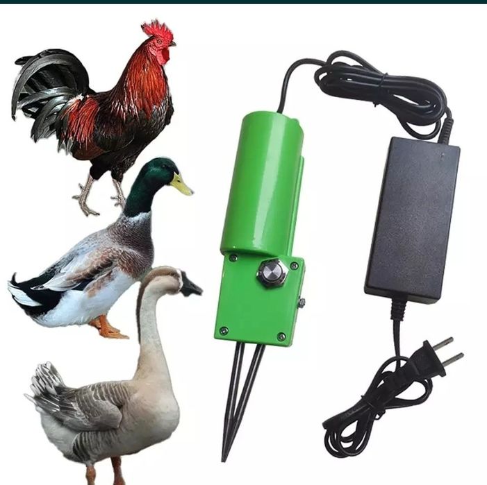 Ручная машина для ощипывания кур-бройлеров, уток, гусей, перепелов. Эл