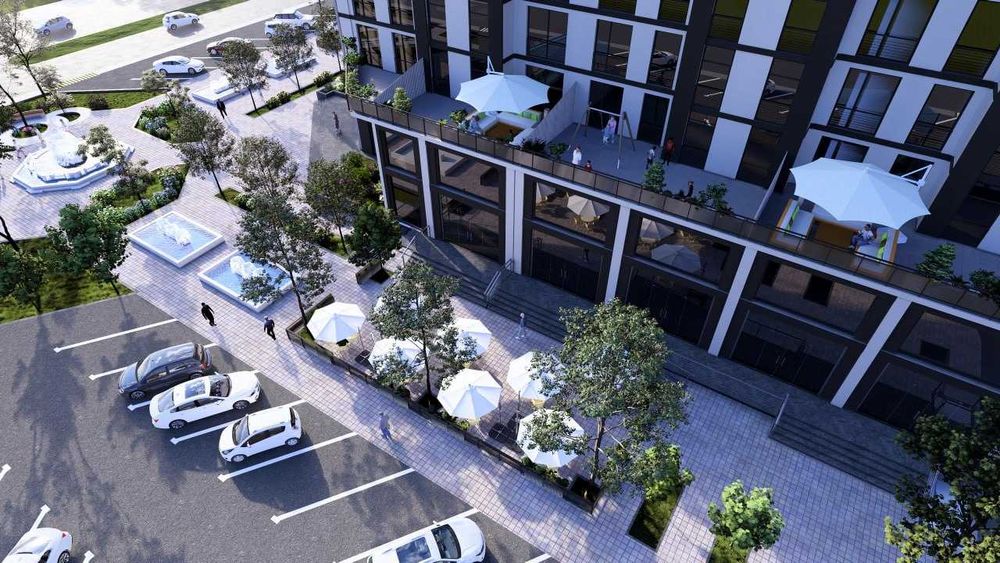 Дўкон 72м2 Нурафшон сити маркази йўлнинг юзида жойлашган Парковка бор