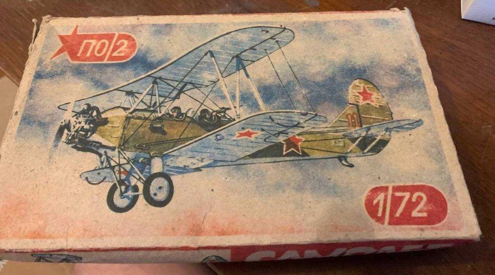 Сборная модель самолета По-2 (1/72)