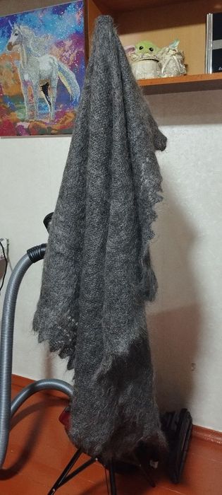 Оренбургский  пуховик платок.