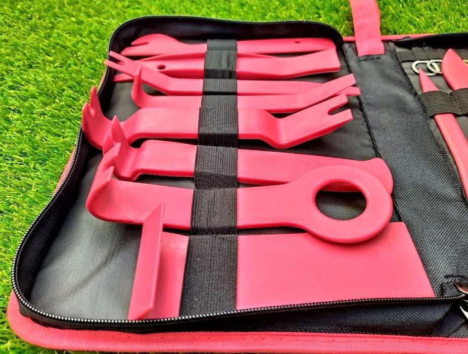 Kit Scule Demontare Plastice Tapiterie, Interior Auto,Trimuri 19 Piese