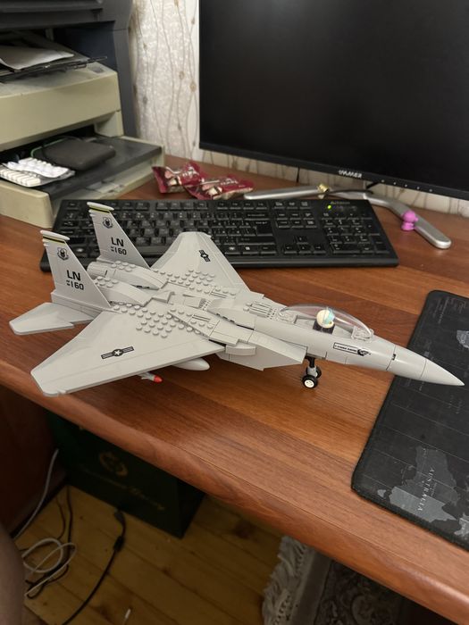 Lego/лего Конструктор Истребитель новый собранный