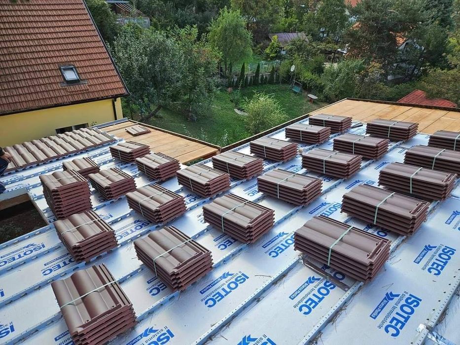 Изграждане на покриви и навес