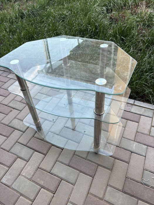 Тумба под ТВ стекло