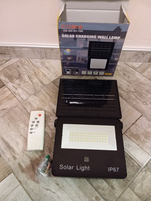 НОВ МОДЕЛ  соларна лампа