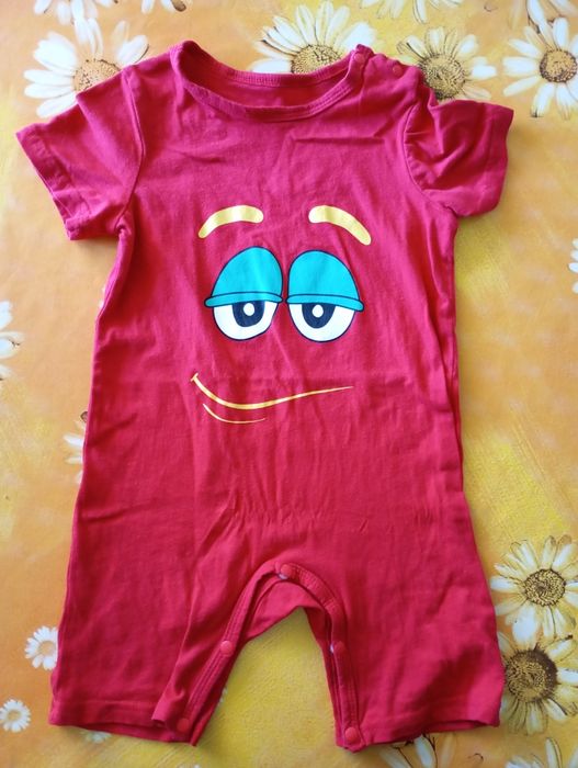 Памучни бебешки гащеризони + рокля