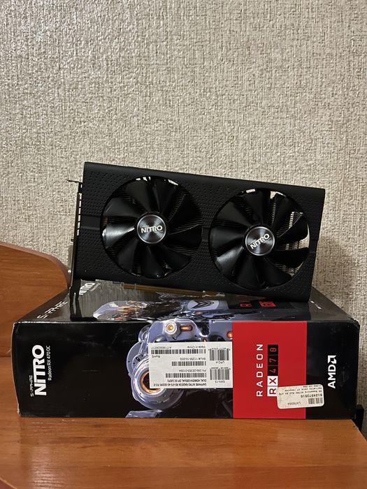 Видео карта Radeon Sapphire Rx 470 4gb Казичене •