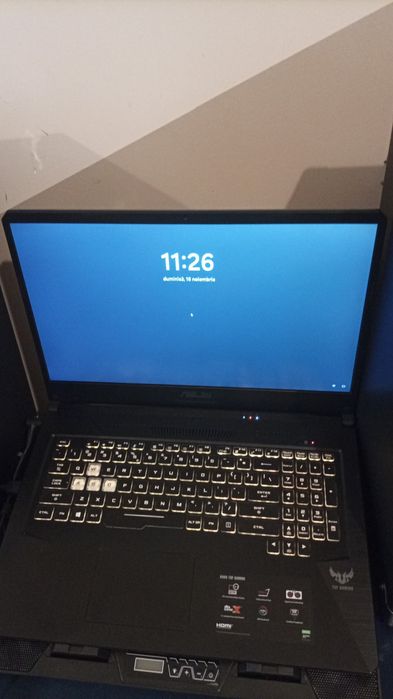 Laptop Asus tuf17''gaming +doua boxe active