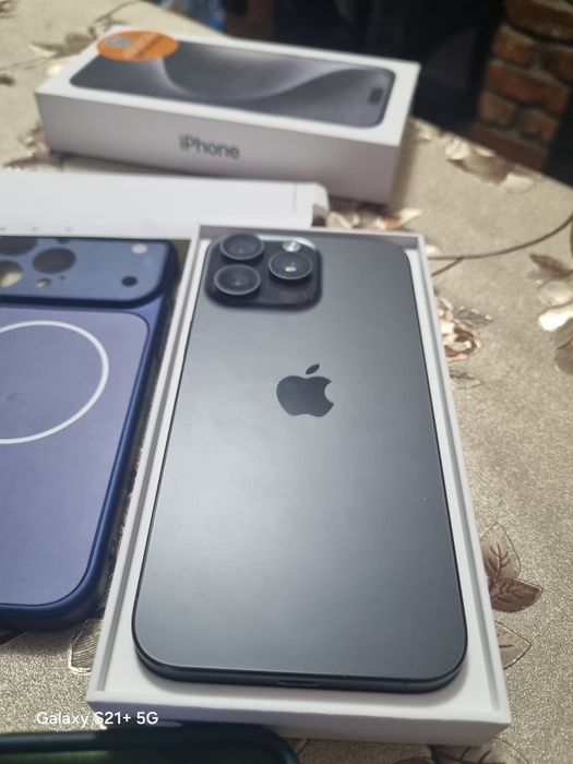 IPhone  15ProMax /black 256gb neverlock full box