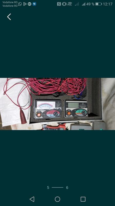 Kyoritsu 4105 digital tester electricitate Fluke