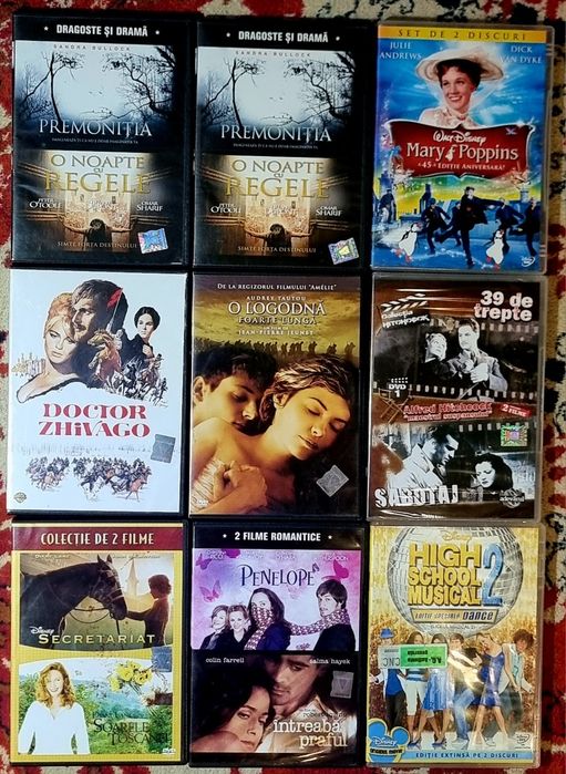 Colectie Dvd-uri cu 2 discuri