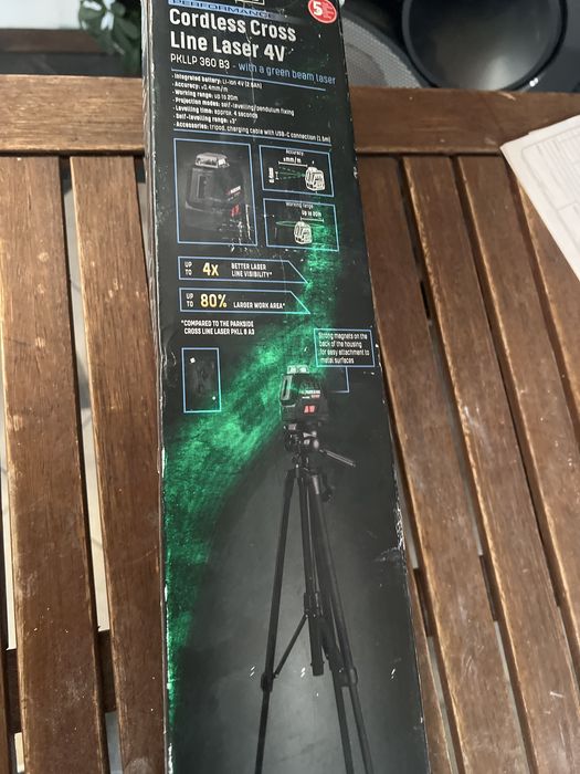 Лазерен нивелир parkside perfomance