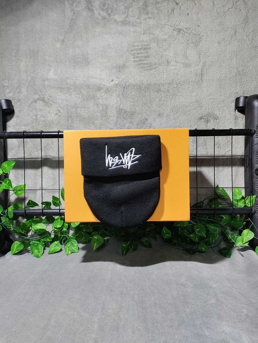 Fes Stussy culoare neagra